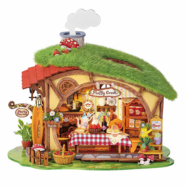 Kit de Mini Casa DIY Rolife – Fluffy Grove